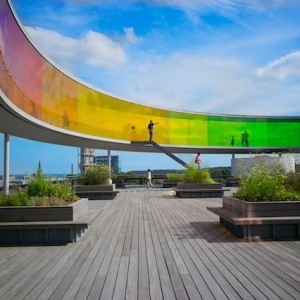 AROS rooftop in Aarhhus