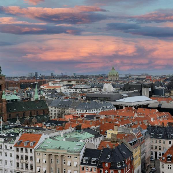CELEBRATING LOVE ON A COPENHAGEN ROOFTOP